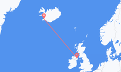 Lennot Belfastista (Pohjois-Irlanti) Reykjavíkiin (Islanti)